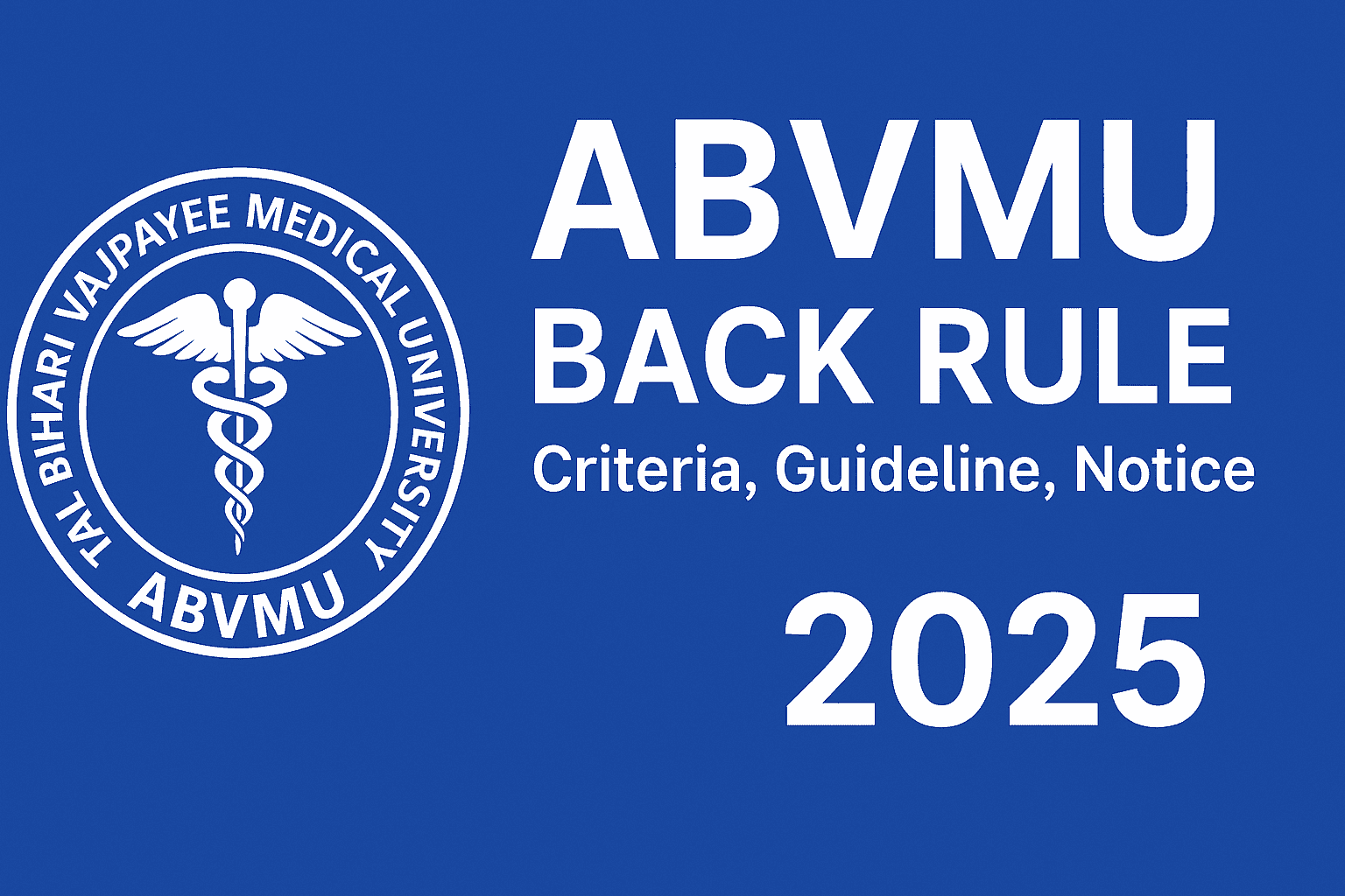 ABVMU Backlog Rule Image