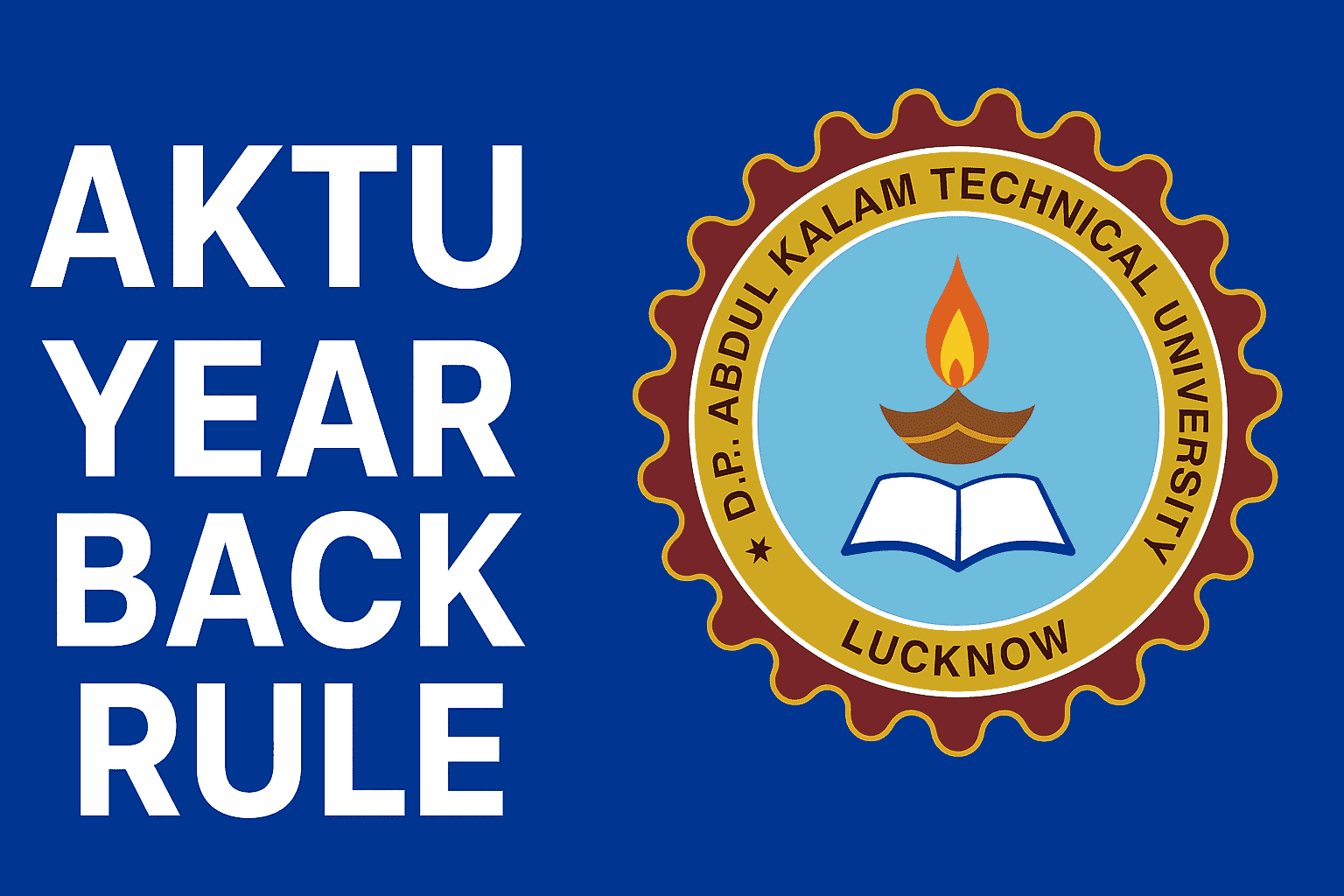 AKTU Year Back Rule