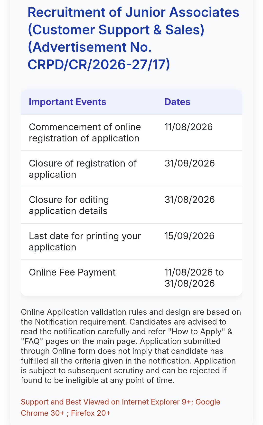 SBI Junior Associates Clerk Admit Card 2026 Official Notice and Download